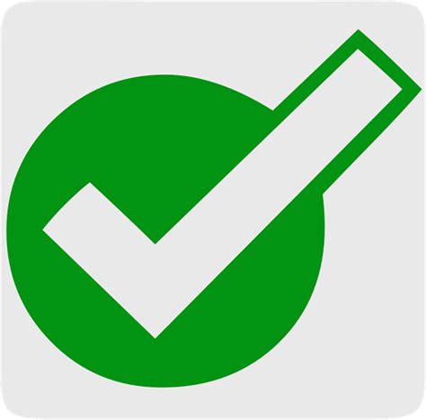correct mark green royalty  stock illustration image