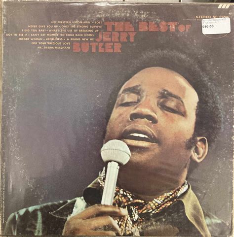 Jerry Butler - The Best of Jerry Butler - LP, Vinyl Music - Mercury