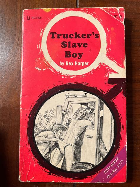 Vintage Gay Pulp Fiction Book truckers Slave Boy Adonis - Etsy