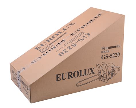 Бензопила Eurolux GS-5220 за 7 390 р. - купить на официальном сайте в ...