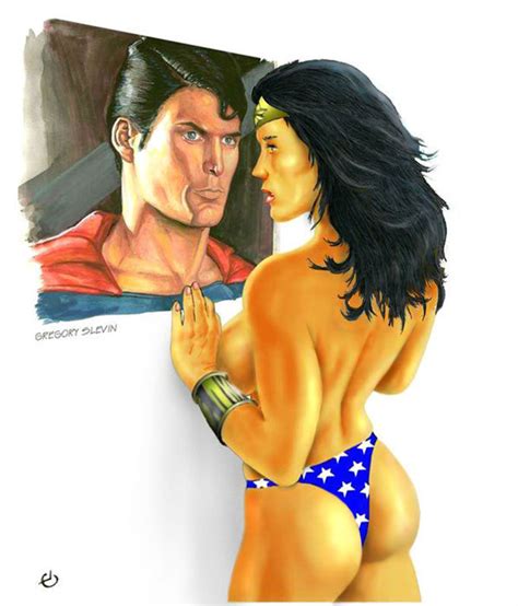 Wonder what he's doing tonight - Superman & Wonder Woman Fan Art ...