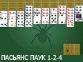 ПАУК ПАСЬЯНС 2 МАСТИ — играть онлайн бесплатно