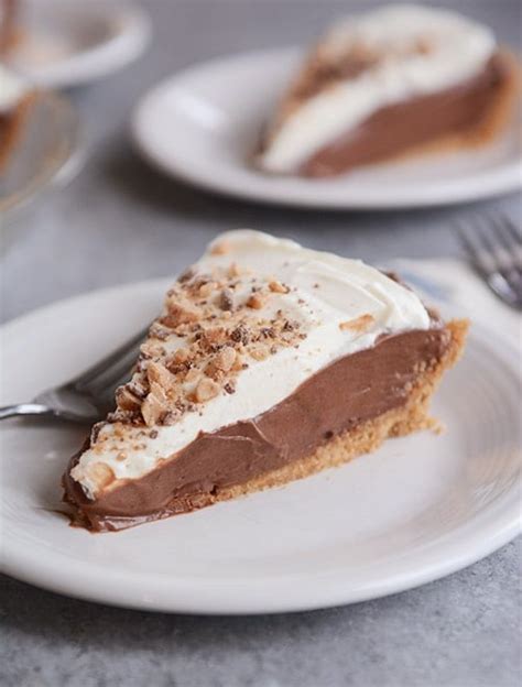 Chocolate Pudding Pie Graham Cracker Crust Jello at Mariam Oberg blog