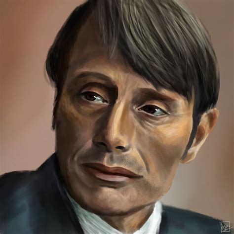 Mads Mikkelsen by ashpaintsstuff on DeviantArt