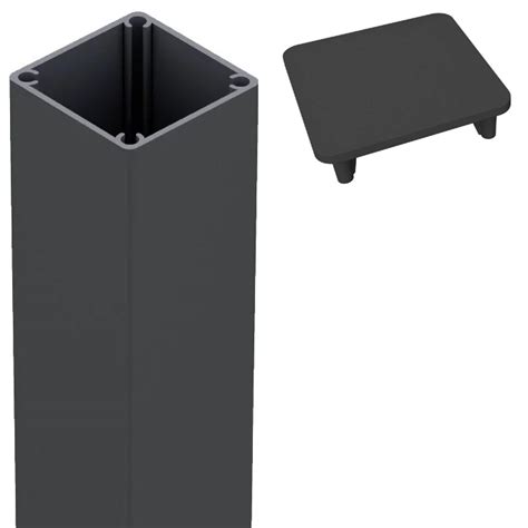 full post aluminum outlet