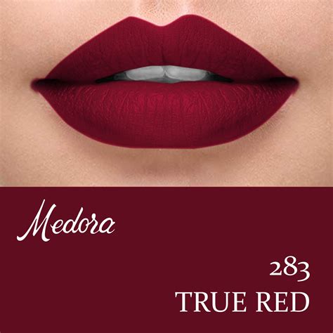 MEDORA Matte Lipstick- 283 TRUE RED