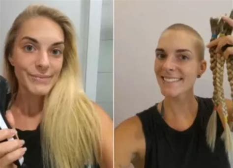 50 before and after photos of kindhearted people who donated their hair ...