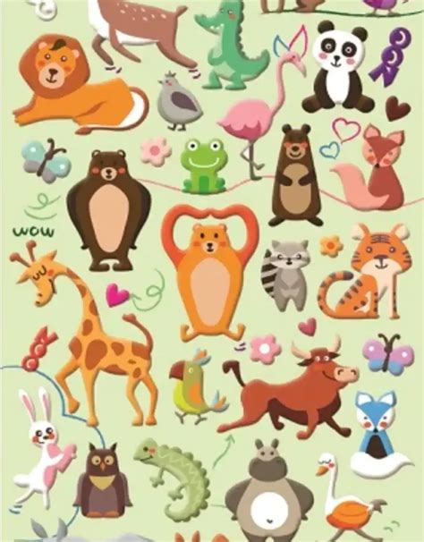 Woodland Animal Puffy Stickers - Just Imagine Toys, LLC