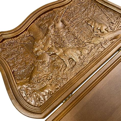 Нарды мини "Мишки в лесу", бук, 35 х 22 х 5 см