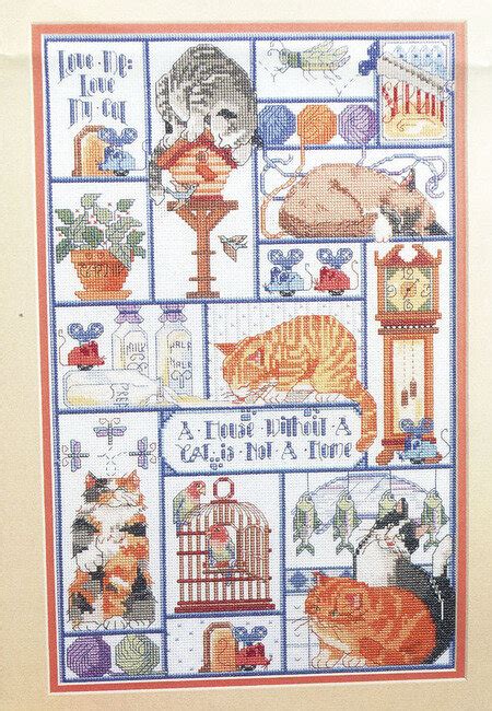 Kooler Design Studio Cats Cats Cats - Cross Stitch Pattern - 123Stitch
