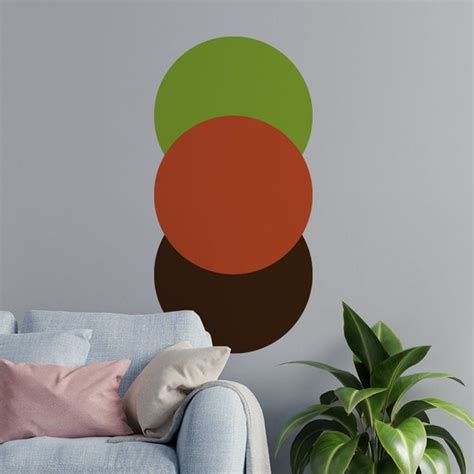 Circle Wall Decals - Etsy