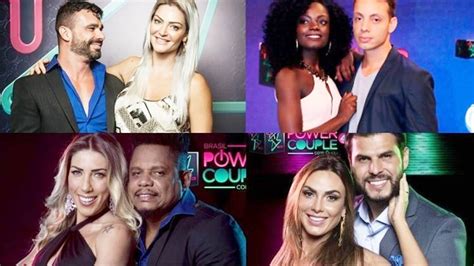 relembre os casais ganhadores  power couple brasil