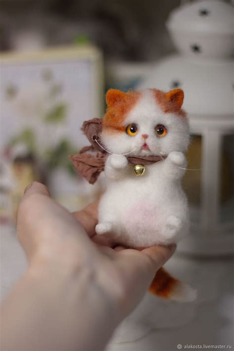 Котенок экзот. Игрушка из шерсти на заказ в интернет-магазине Ярмарка ...