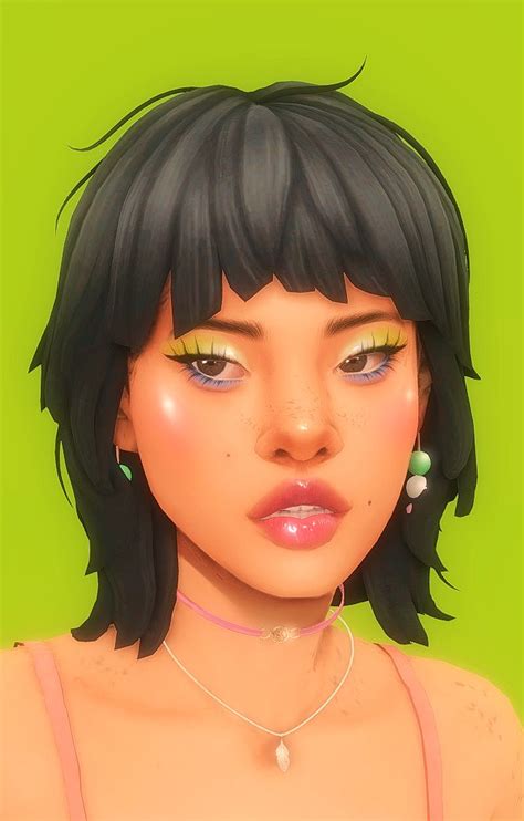 Sims 4 Mullet Hair