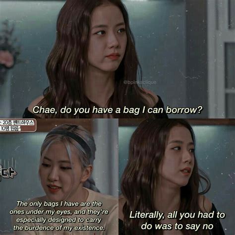 Chaesoo frases | Blackpink memes, Blackpink funny, Blink book