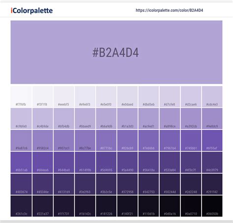 Pantone 15-3817 Tpx Lavender Color | Hex color Code #B2A4D4 information