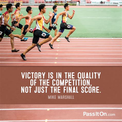 “Victory is in the quality of the | The Foundation for a Better Life