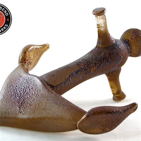 anchor bend glassworks glass sculpture