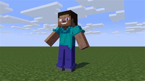 Simple Minecraft Character Model V1 - Models - Mine-imator forums