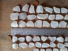 lota white sea glass beachy