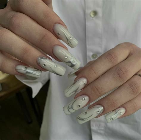 ноготки | Manicura de uñas, Manicuras, Uñas de gel