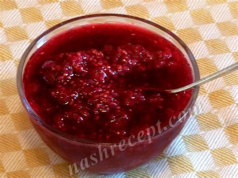 Малиновое варенье. Пошаговый фото-рецепт | Наш Рецепт. Вкусные рецепты