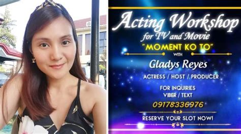 Gladys Reyes launches online acting workshop for TV and movies | PUSH ...