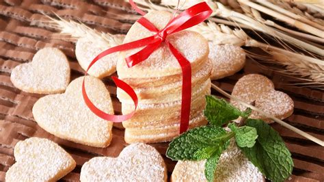 Песочное печенье сердечки! Подарок за 10 минут выпечки + приготовление ...