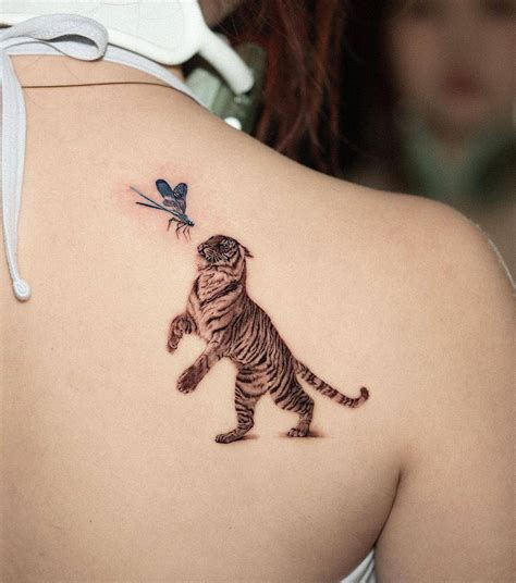 Discover more than 70 tiger and butterfly tattoo - in.coedo.com.vn