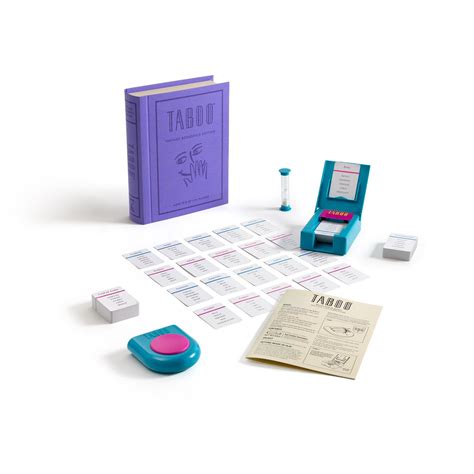 Taboo Vintage Bookshelf Game by WS Game Company