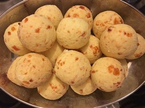 Pão De Queijo Com Polvilho Doce (Rende Muito) - Receita Toda Hora