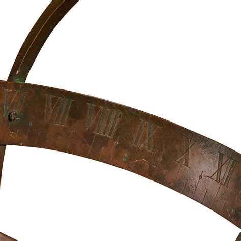 Rare Astrolabe on Wood Base For Sale at 1stDibs