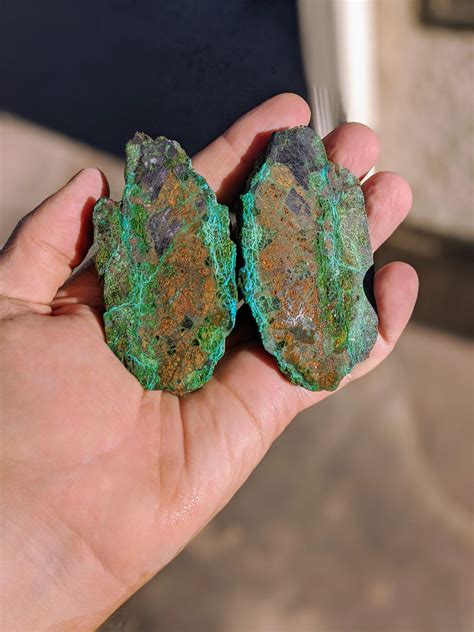 Cut some copper today! : r/rockhounds
