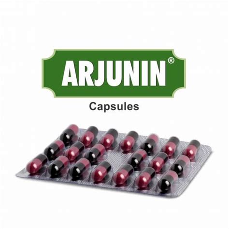 Арджунин (Arjunin, Charak Pharma) 20 капсул купить в Бутике аюрведы ...