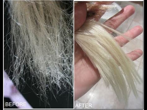 How to repair VERY damaged hair! :) - YouTube