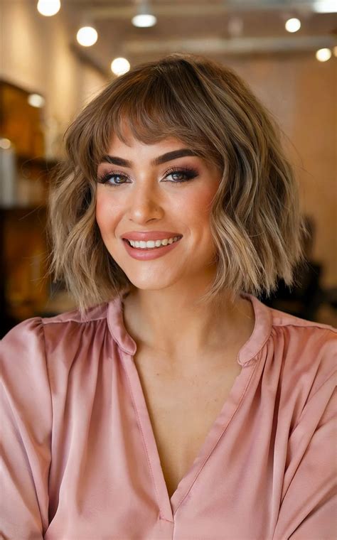 This bob blunt bangs trick keeps your fringe perfectly straight 29