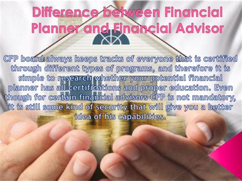 PPT - Difference between Financial Planner and Financial Advisor