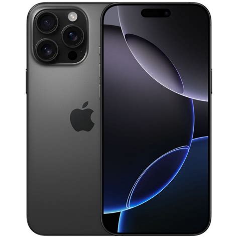 Móvil Apple iPhone 16 Pro Max 256GB Titanio Negro Libre | PcComponentes.com