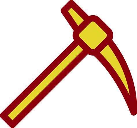 Pickaxe Glyph Icon 15574519 Vector Art at Vecteezy