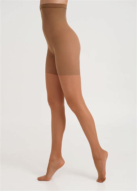 Колготки корректирующие с высокой талией Talia Control 40 caramel ...