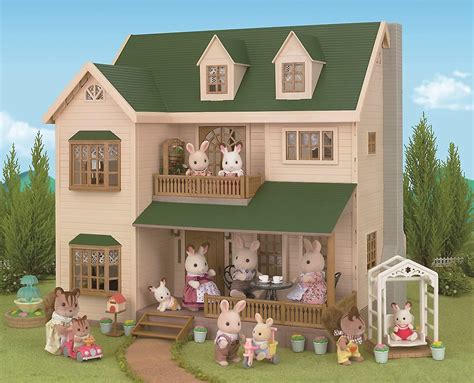 Дом с мебелью sylvanian families - 86 фото