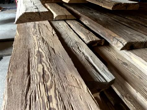 ALTHOLZ, ANTIKHOLZ, ALTES Holz, sonnenverbranntes Holz, half beam EUR ...