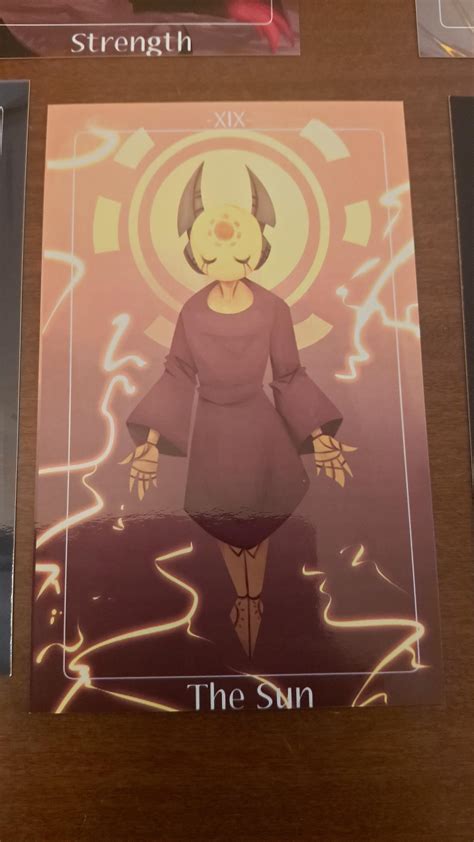 All the Rain World Tarot Cards up close, they're so cool!! [Artist: u