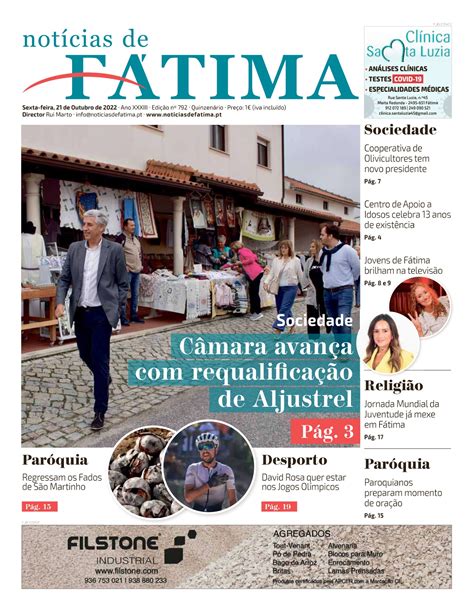 Turismo: Aciso volta a apostar na promoção de Fátima | Notícias de Fátima