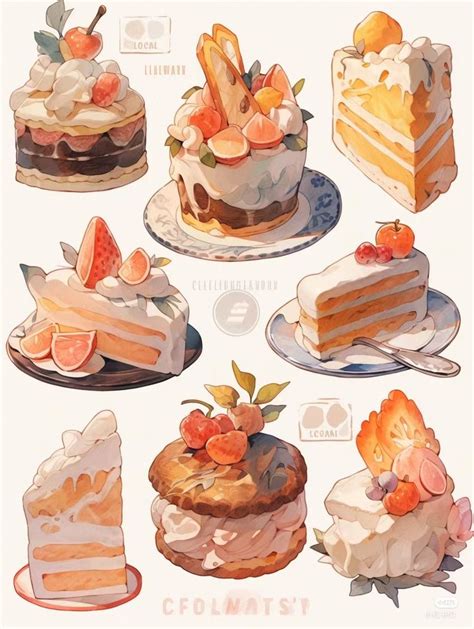 𝔽𝕠𝕠𝕕 𝕕𝕣𝕒𝕨𝕚𝕟𝕘𝕤 ⁠ in 2023 | Cute food art, Food art, Food drawing