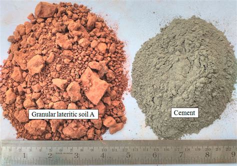 physical appearance  studied granular lateritic soils  ordinary