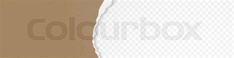 A hole in the craft handmade cardboard made from recycled paper | Stock ...