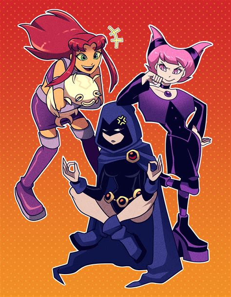 ArtStation - Teen Titans Girls