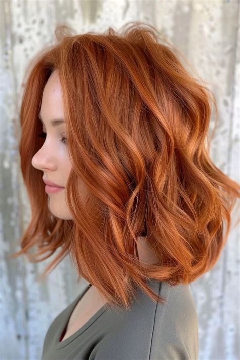 Hair color ideas red and blonde are trending for the summer