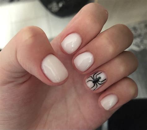 //Manicure//🤍🕸🕷 | Дизайнерские ногти, Красивые ногти, Простой маникюр